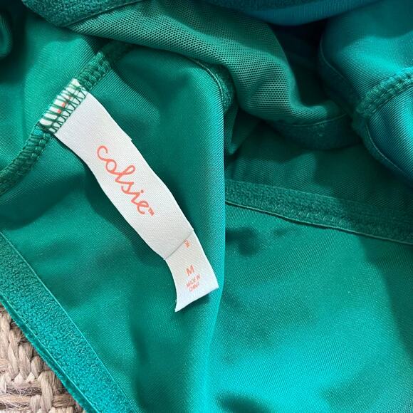 Colsie green checkered bralette sz medium - Picture 3 of 3